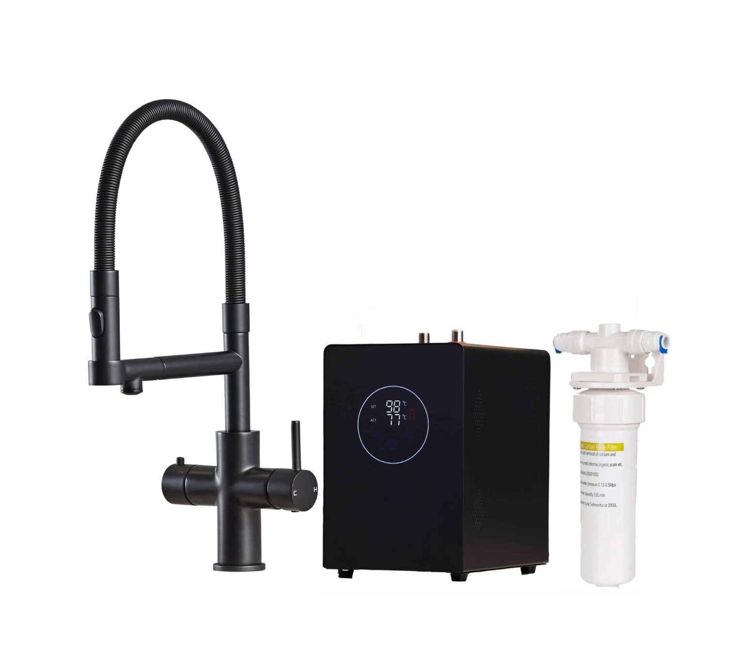 Arcflow Pro 3-in-1 Matt Black
