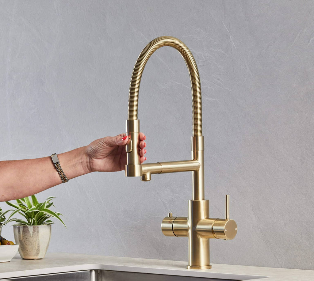 Arcflow Pro 3-in-1 Brushed Gold