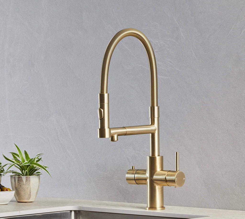 Arcflow Pro 3-in-1 Brushed Gold
