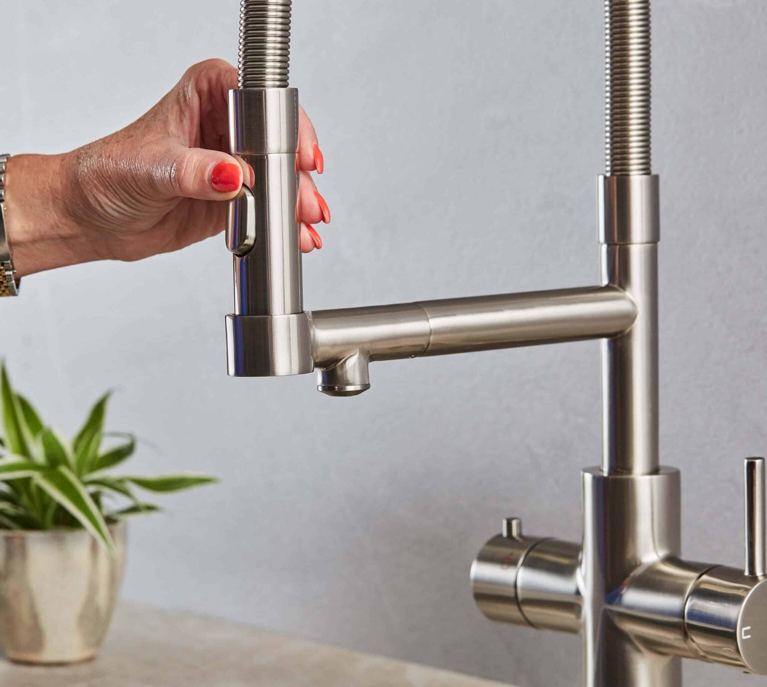 Arcflow Pro 3-in-1 Brushed Nickel