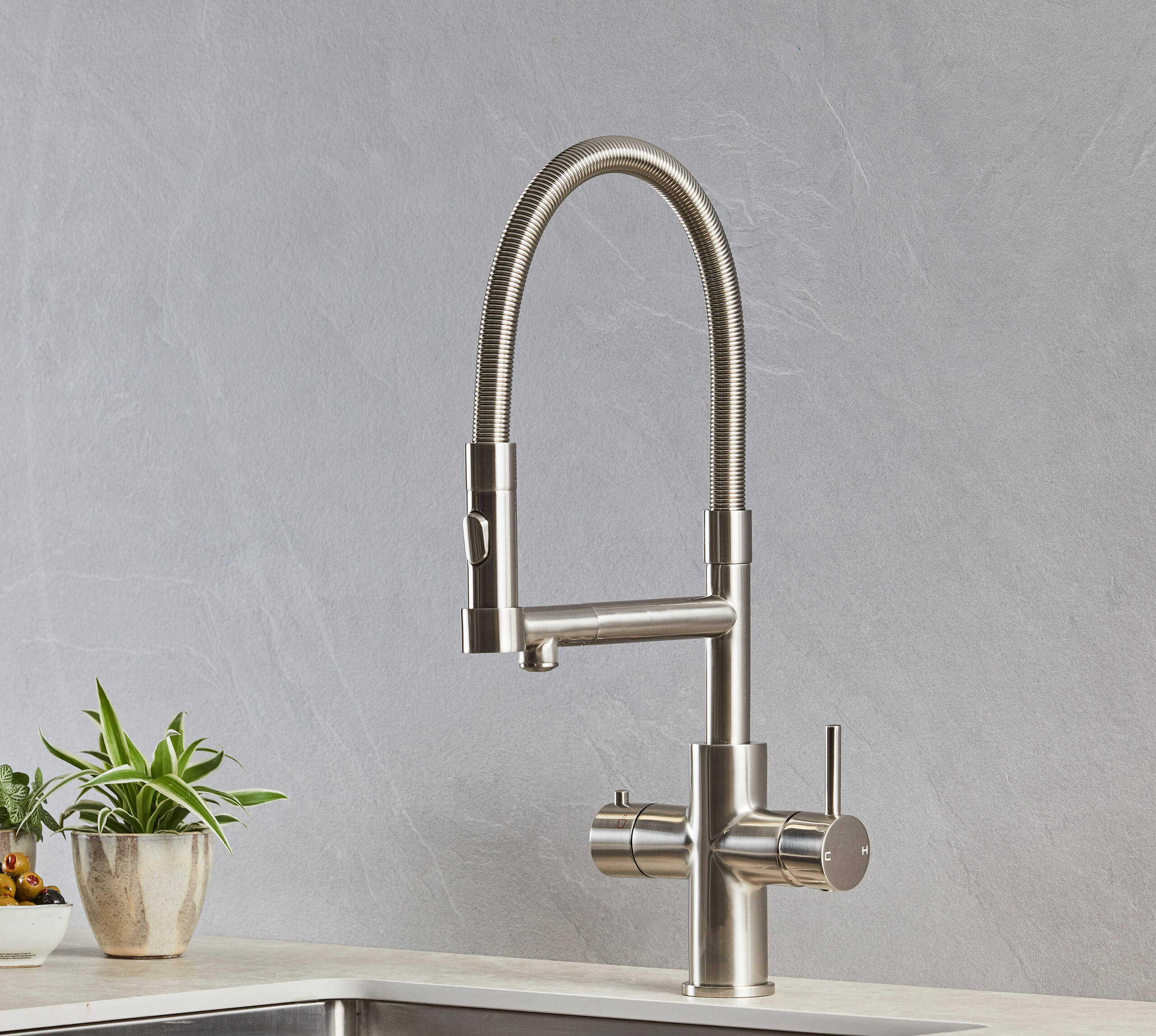 Arcflow Pro 3-in-1 Brushed Nickel