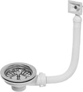 Wirquin 1.5″ basket strainer with overflow 3.5 diameter
