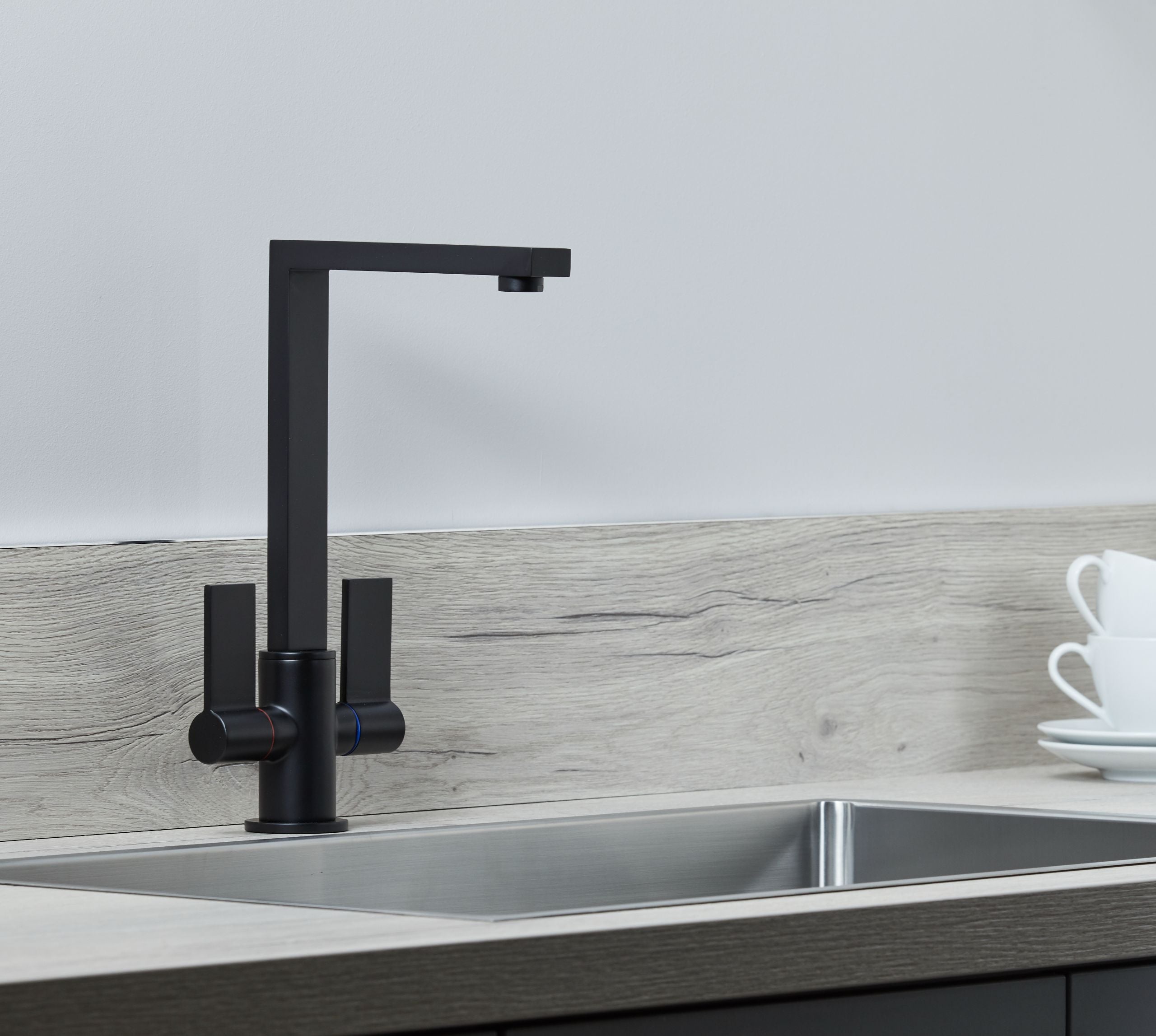 Selvedge Kitchen Tap Matt Black
