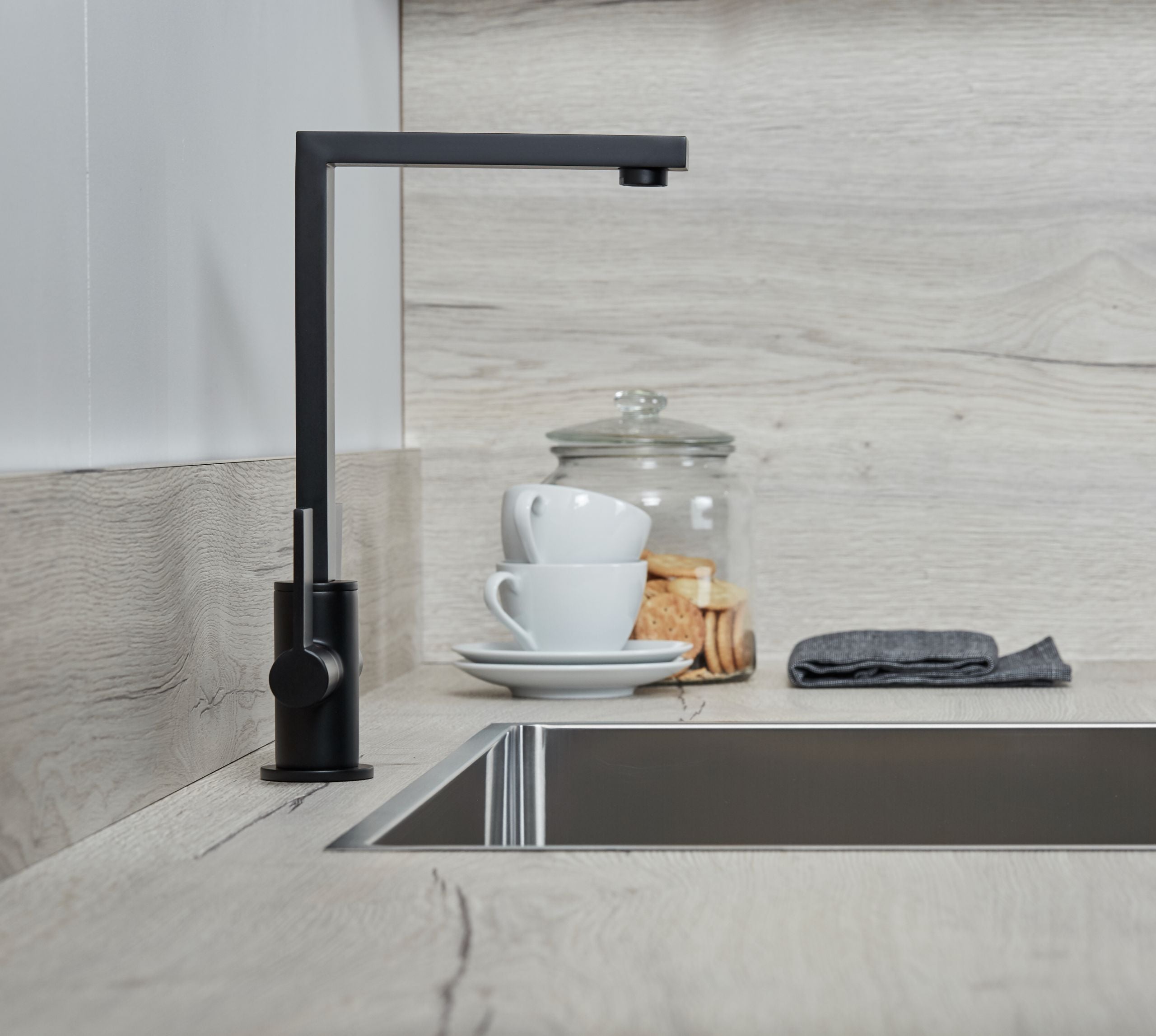 Selvedge Kitchen Tap Matt Black