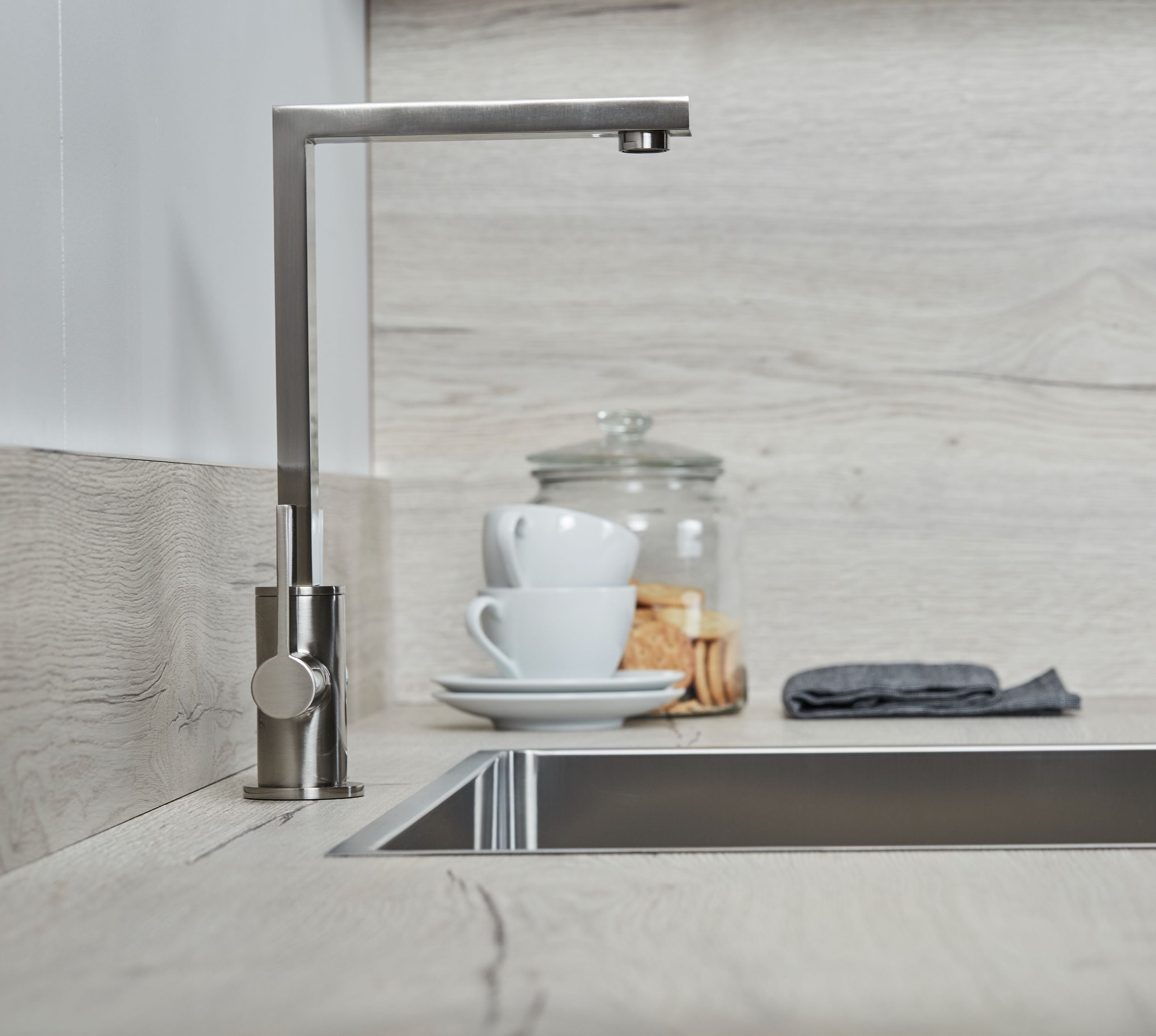 Selvedge Kitchen Tap - Brushed Nickel