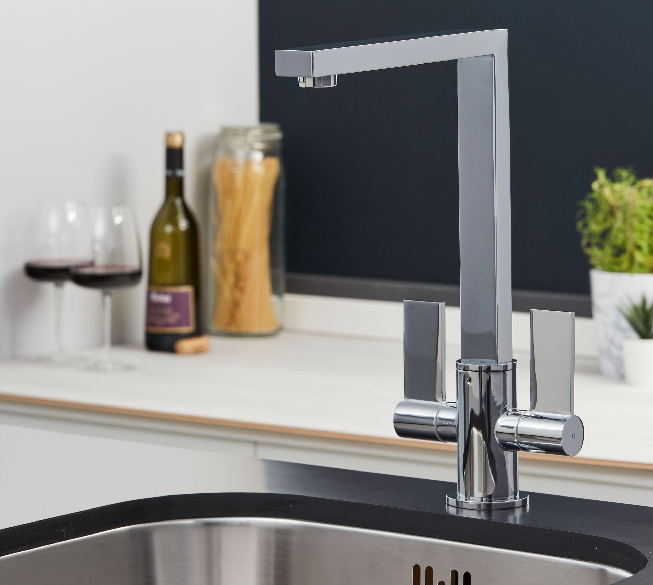 Selvedge Kitchen Tap Chrome