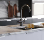 Helena Swan Neck 3-in-1 Boiling Tap Gun Metal