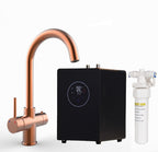 Helena Swan Neck 3-in-1 Boiling Tap Copper