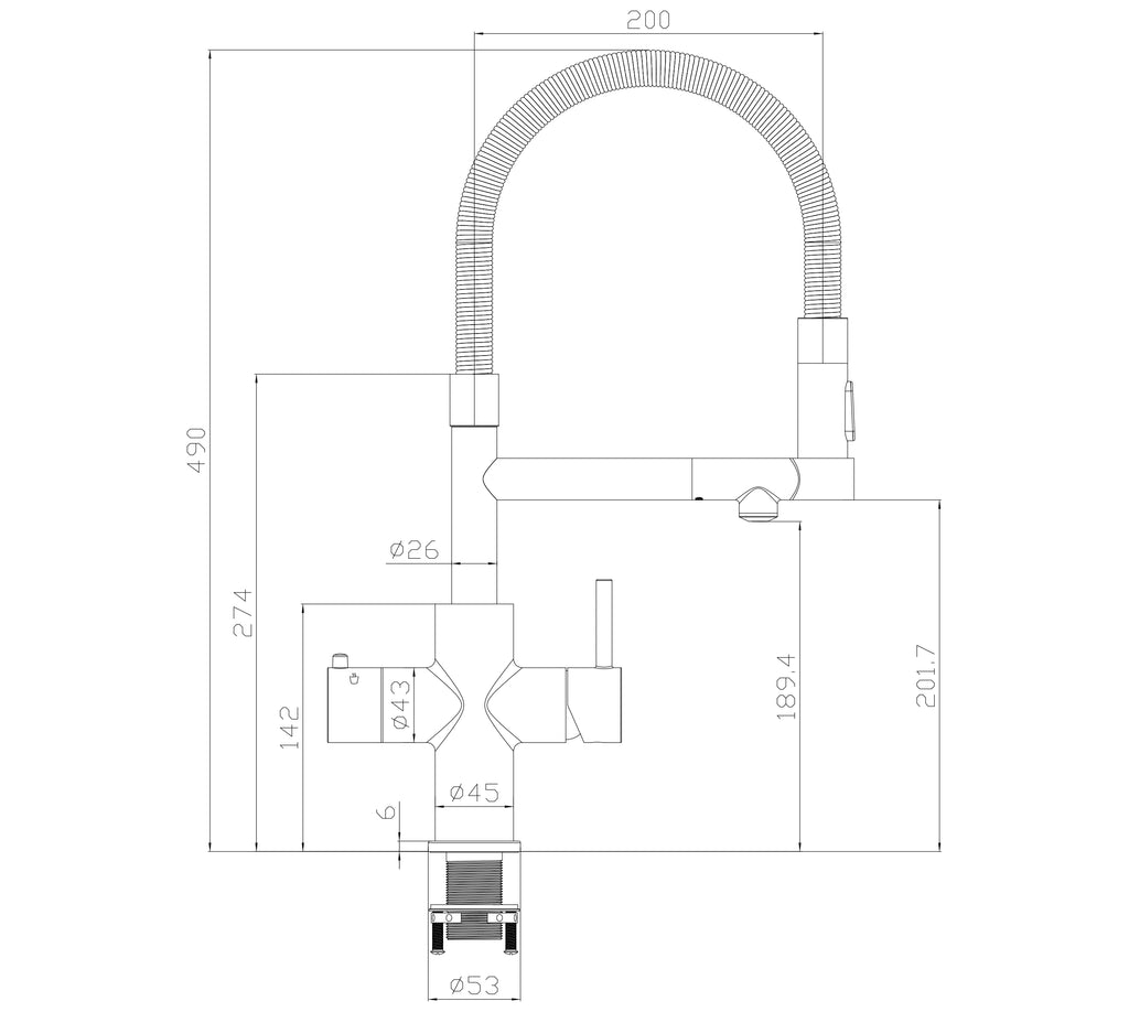 Arcflow Pro 3-in-1 Matt Black