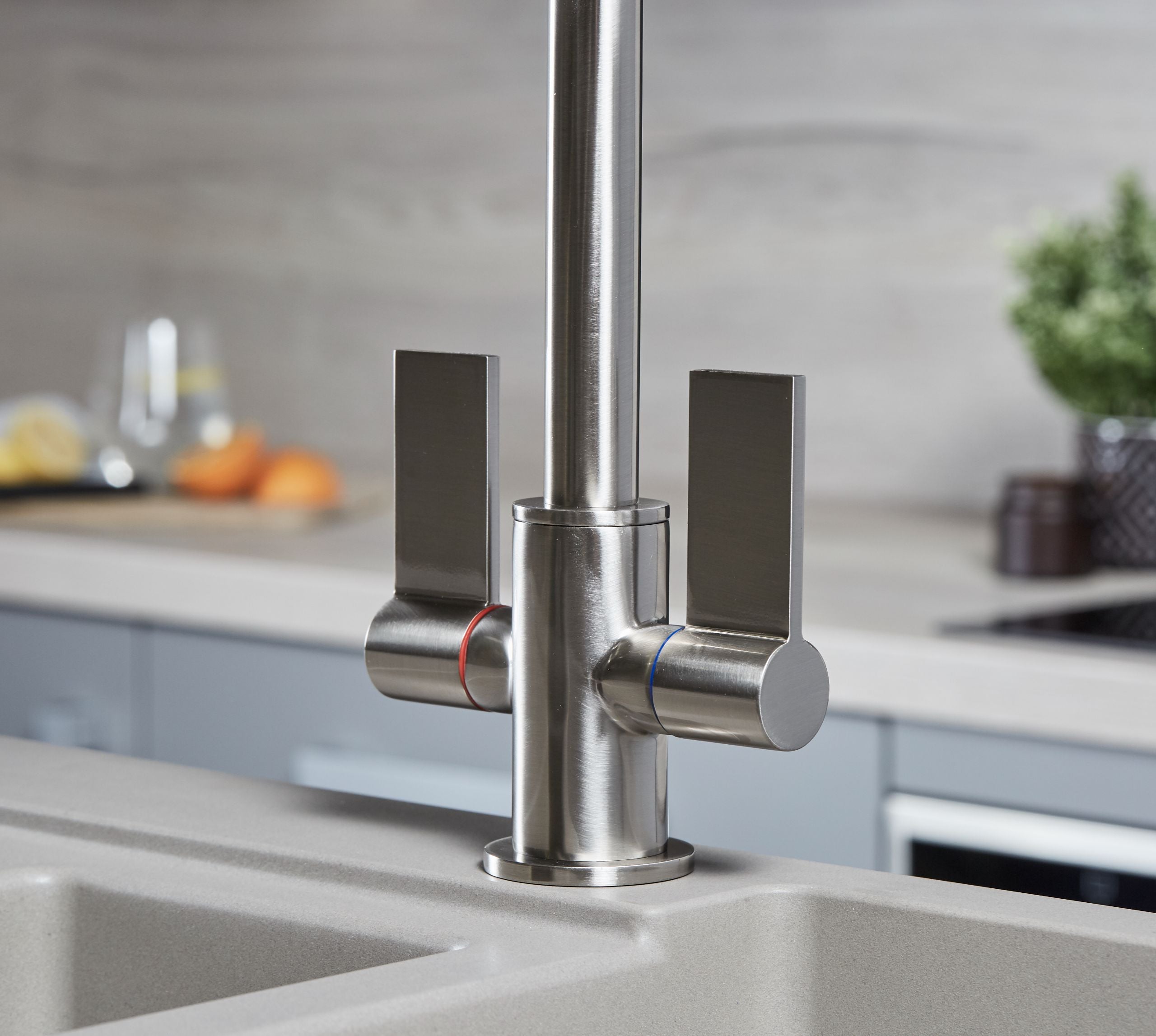 Maldron Kitchen Tap Brushed Nickel