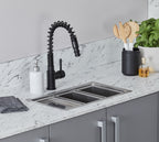 Charlotte Kitchen Tap Matt Black