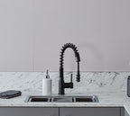 Charlotte Kitchen Tap Matt Black