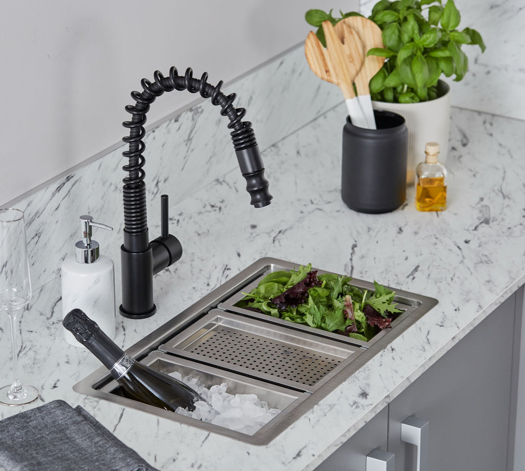 Charlotte Kitchen Tap Matt Black