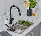 Charlotte Kitchen Tap Matt Black
