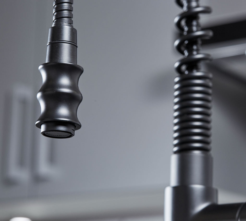 Charlotte Kitchen Tap Matt Black