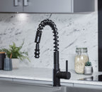 Charlotte Kitchen Tap Matt Black