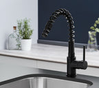 Charlotte Kitchen Tap Matt Black