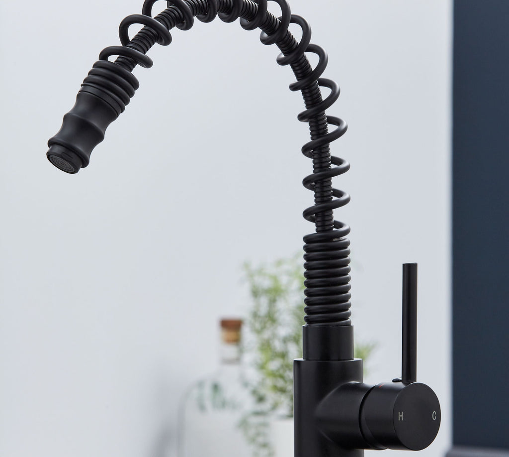 Charlotte Kitchen Tap Matt Black