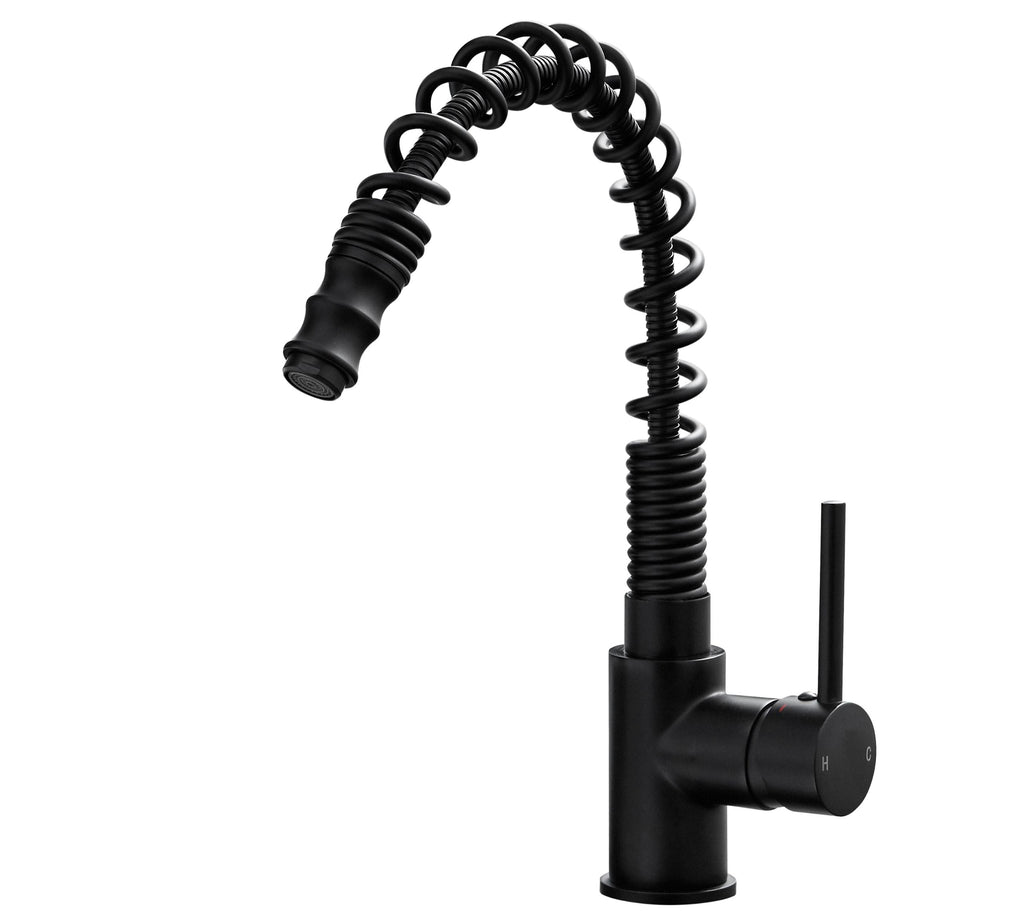 Charlotte Kitchen Tap Matt Black