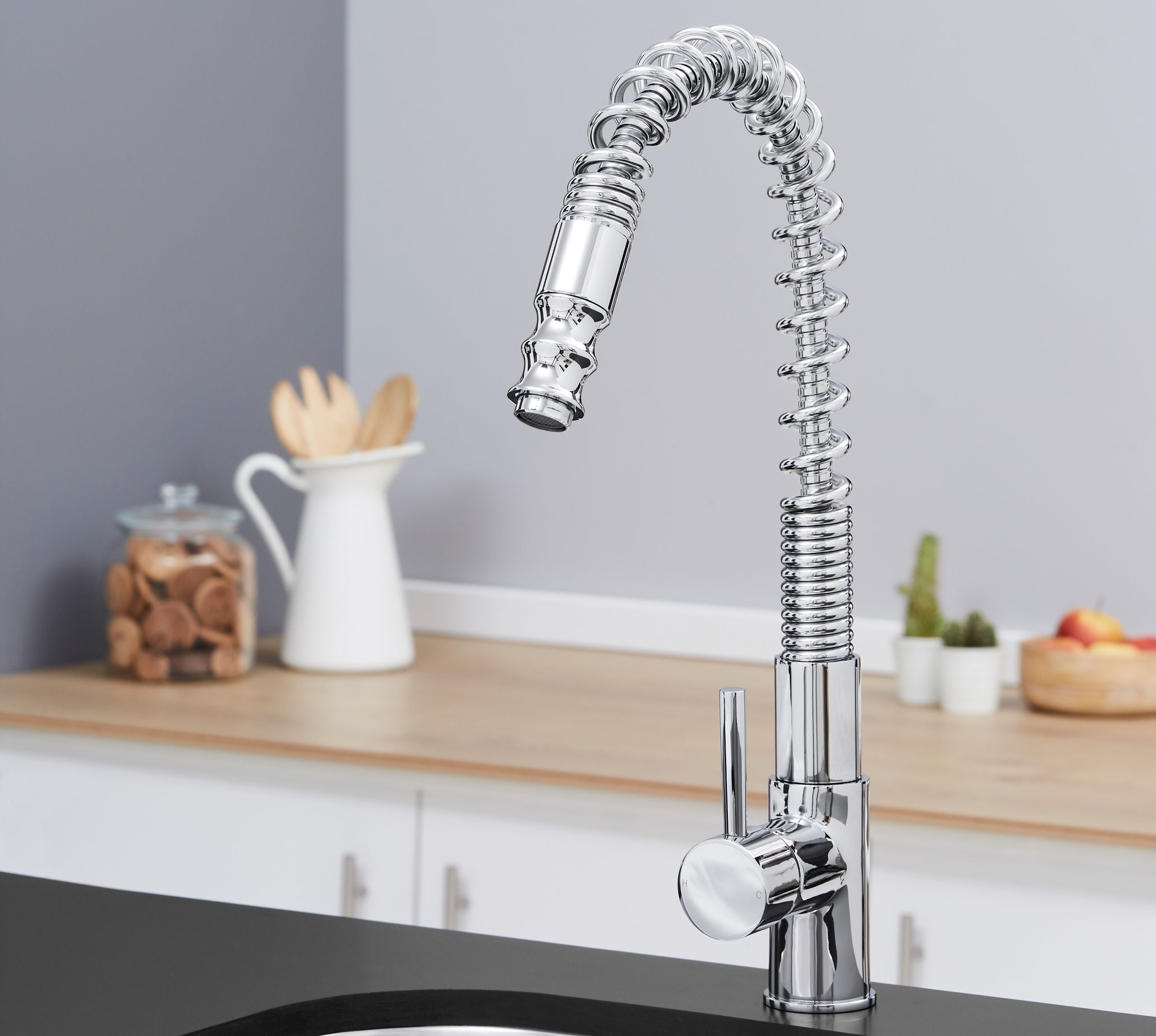 Charlotte Kitchen Tap Chrome