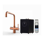 Quanta Chilled D-Shape 4-in-1 Boiling Tap Copper