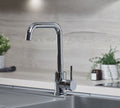 Geardine D Shape Kitchen Tap Chrome