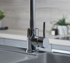 Geardine D Shape Kitchen Tap Chrome
