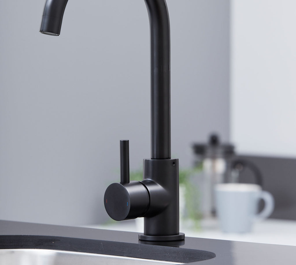 Geardine Kitchen Tap Matt Black