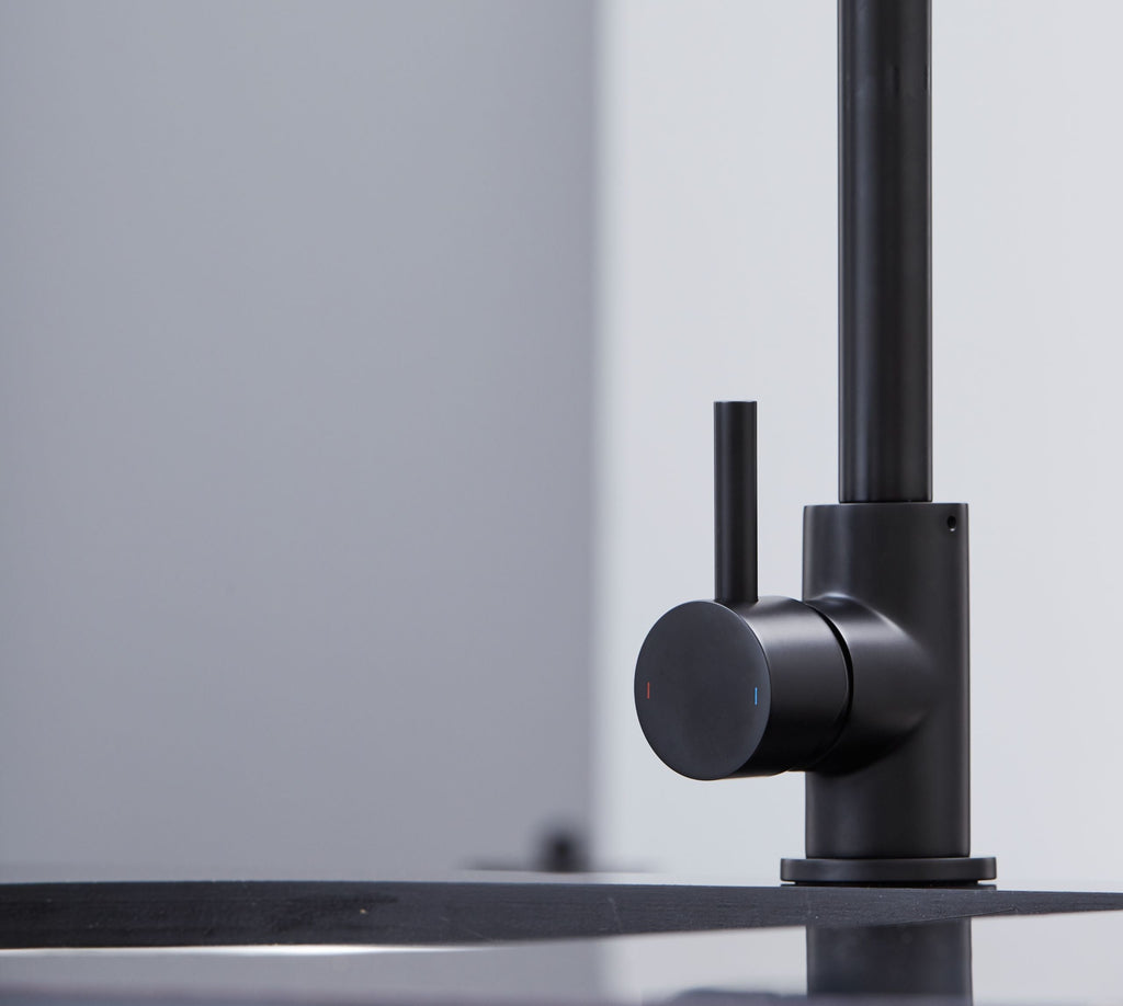 Geardine Kitchen Tap Matt Black