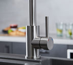 Geardine Kitchen Tap Brushed Nickel