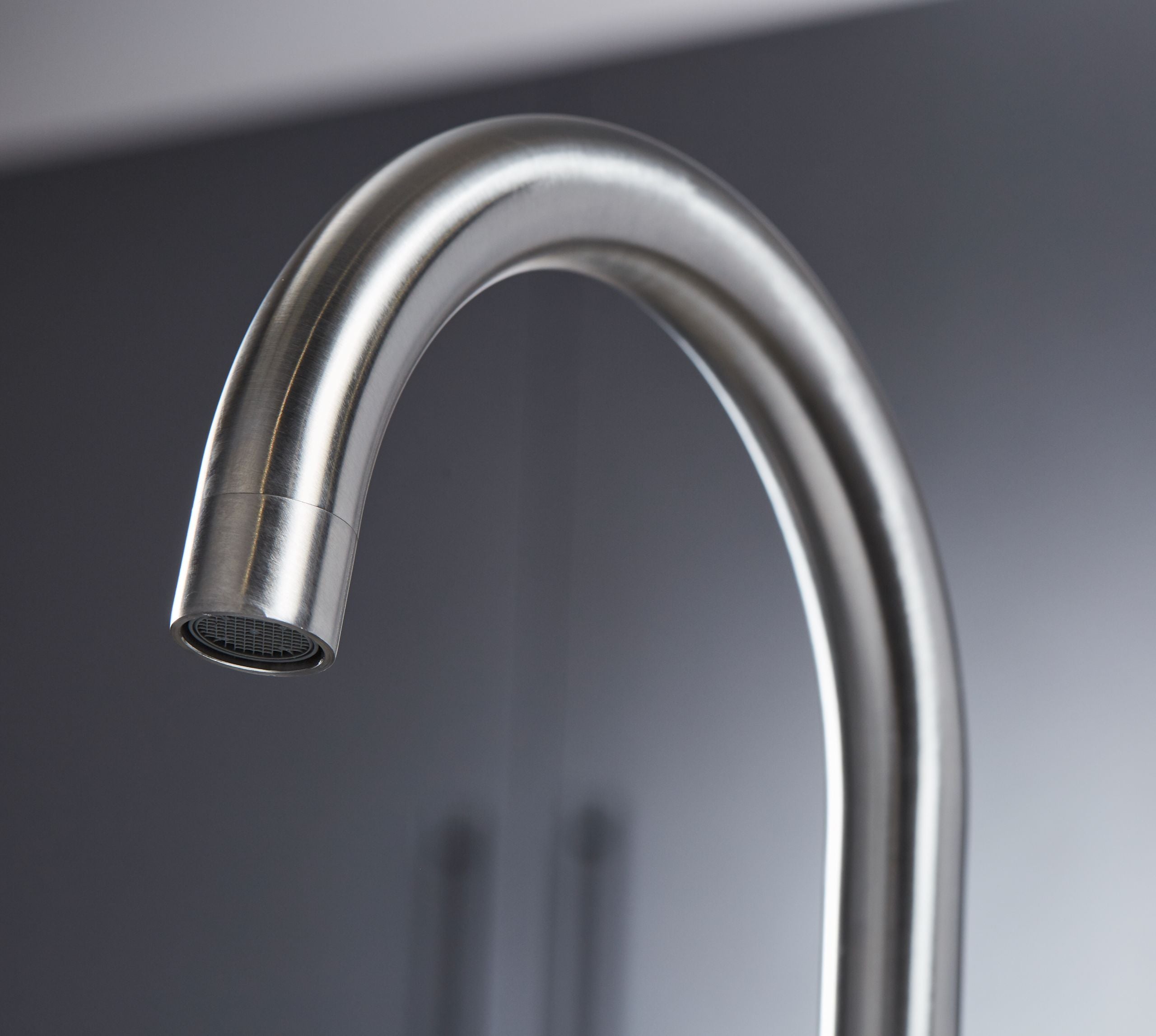 Geardine Kitchen Tap Brushed Nickel