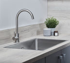 Geardine Kitchen Tap Brushed Nickel