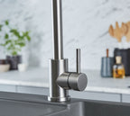 Geardine Kitchen Tap Brushed Nickel