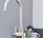 Geardine Kitchen Tap Brushed Nickel
