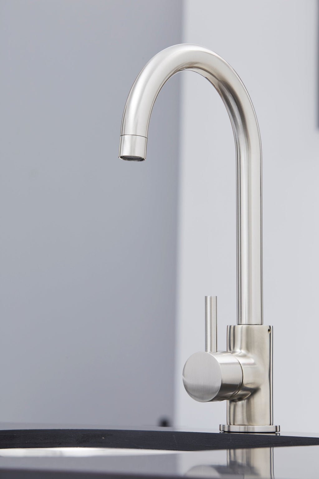 Geardine Kitchen Tap Brushed Nickel