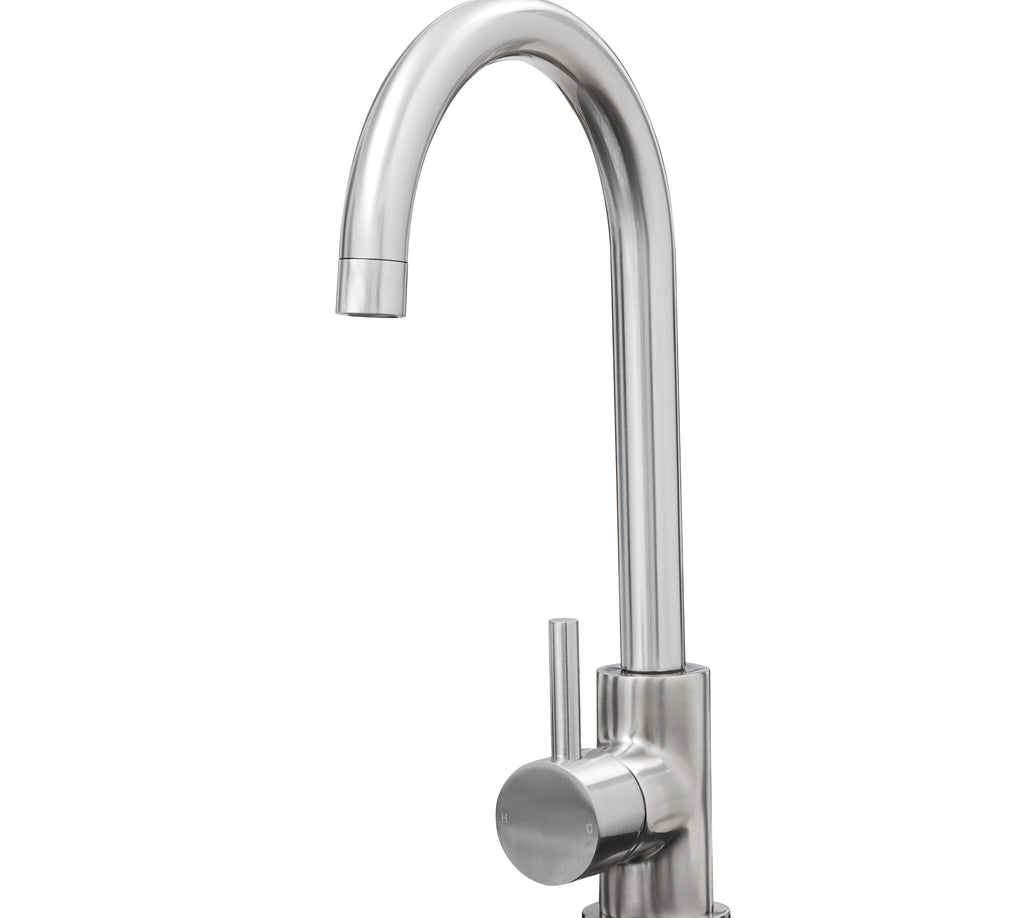 Geardine Kitchen Tap Brushed Nickel