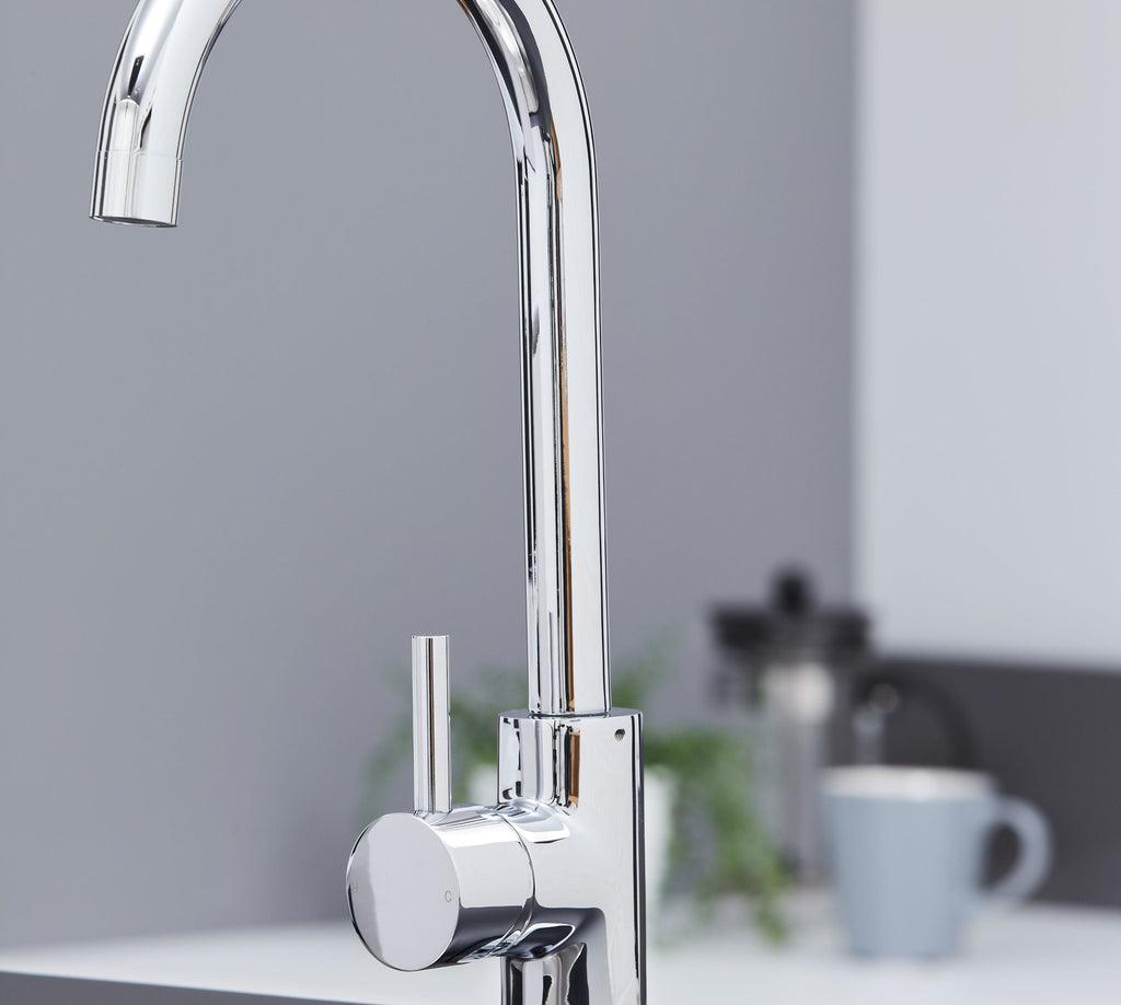Geardine Kitchen Tap Chrome