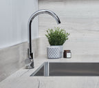 Geardine Kitchen Tap Chrome