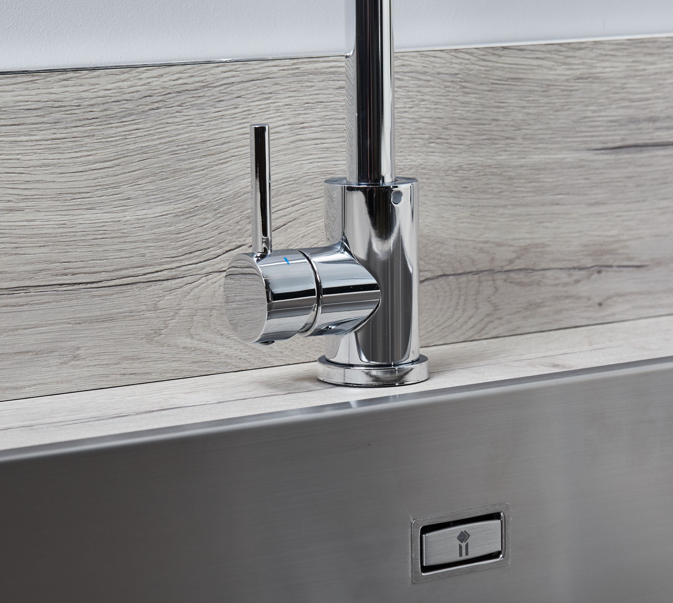 Geardine Kitchen Tap Chrome