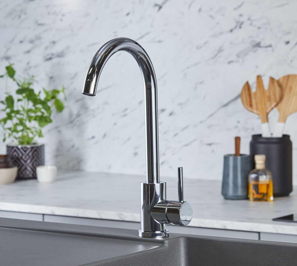Geardine Kitchen Tap Chrome
