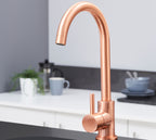 Geardine Kitchen Tap Copper