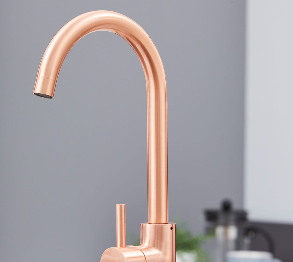 Geardine Kitchen Tap Copper
