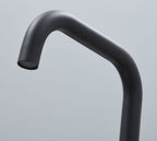 Geardine D Shape Kitchen Tap Matt Black