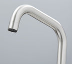 Geardine D Shape Kitchen Tap Brushed Nickel