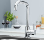 Geardine D Shape Kitchen Tap Chrome