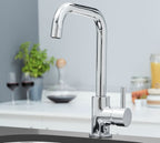 Geardine D Shape Kitchen Tap Chrome