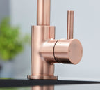 Geardine D Shape Kitchen Tap Copper
