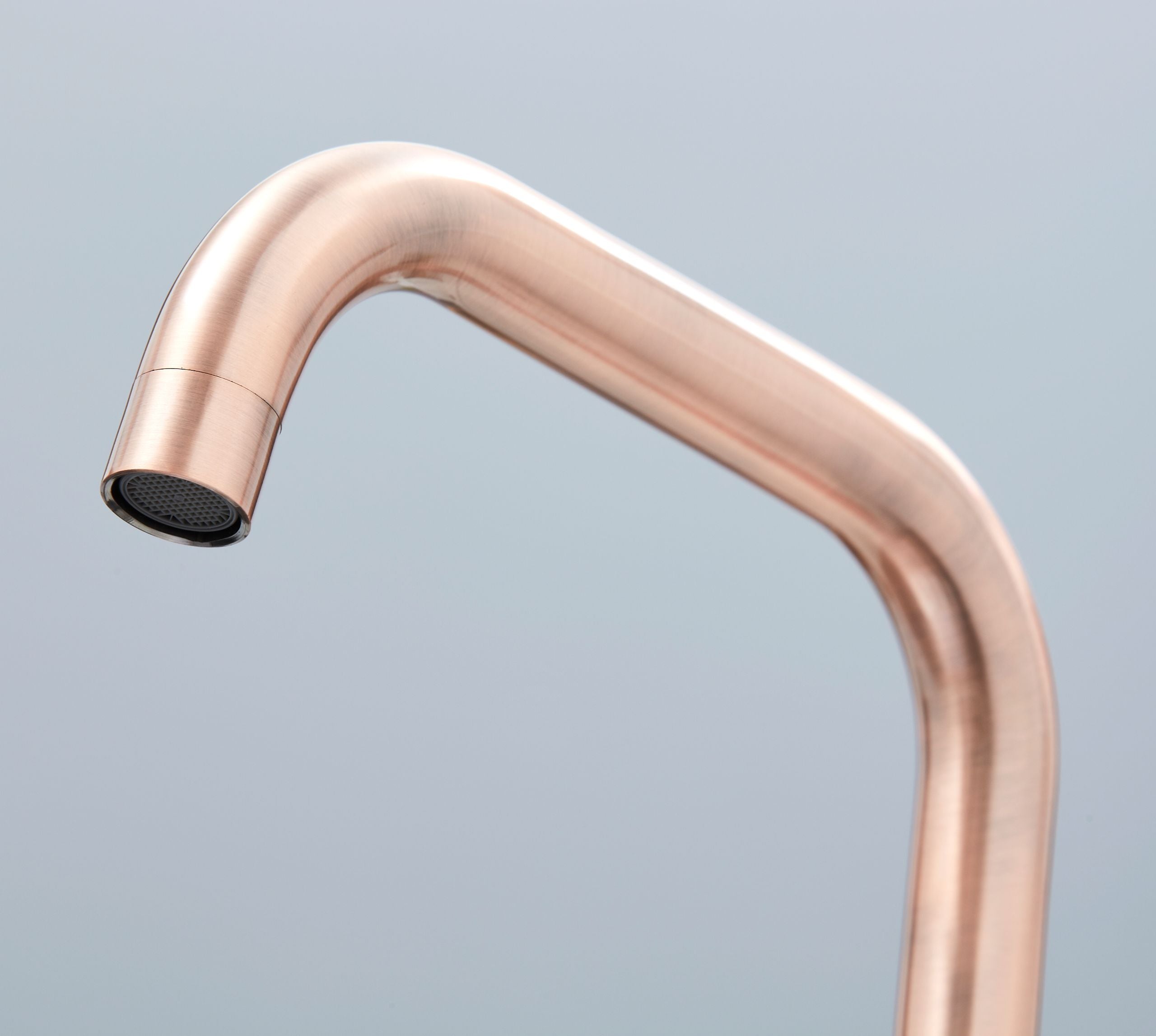 Geardine D Shape Kitchen Tap Copper