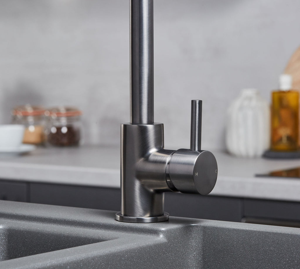 Geardine Kitchen Tap Gun Metal