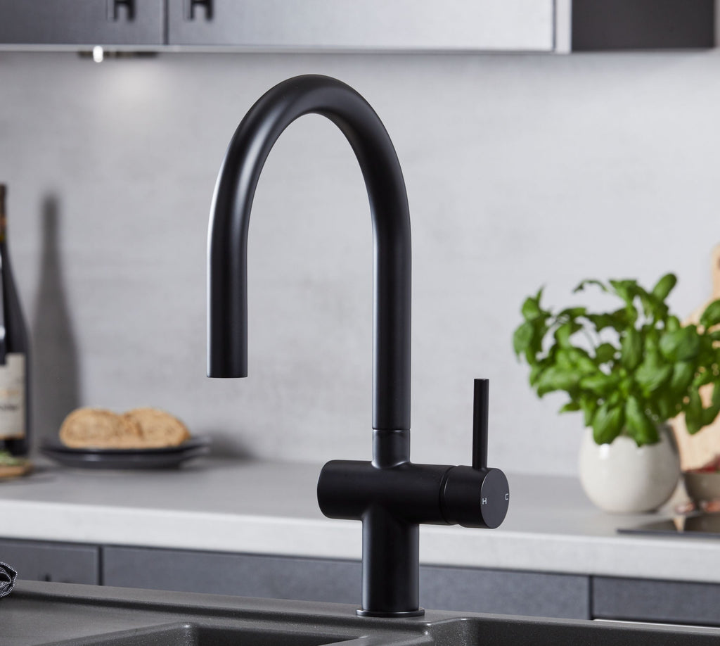 Austin Kitchen Tap Matt Black